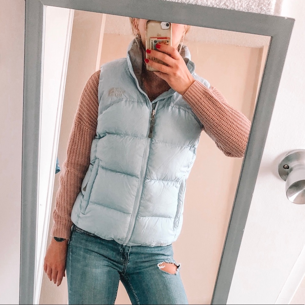 North Face puffer vest